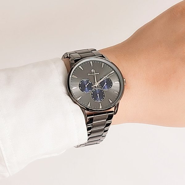 OST - Deep Gray Men s Couple Metal Watch (Dreams & Fortunes) Cheap - Image 5