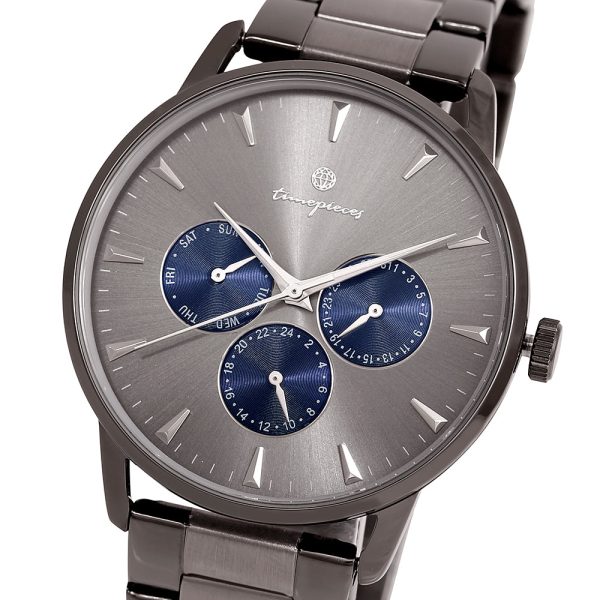 OST - Deep Gray Men s Couple Metal Watch (Dreams & Fortunes) Cheap - Image 3