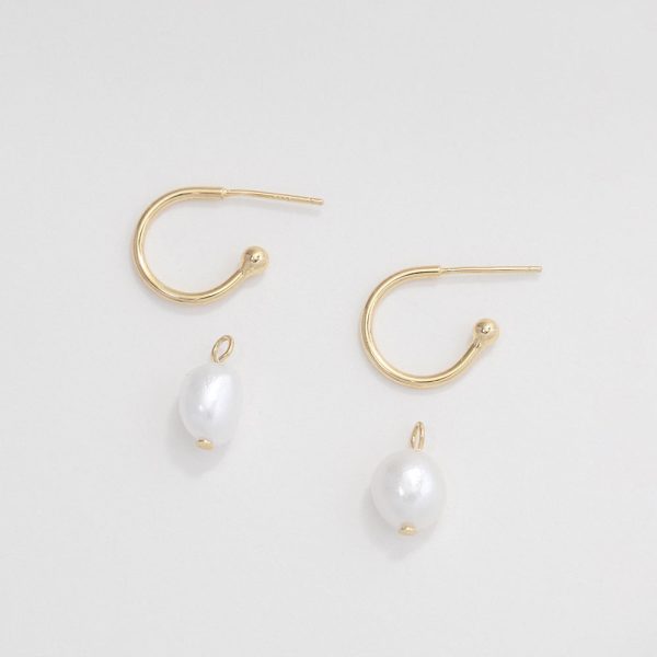 OST - Trendy Freshwater Pearl Earrings Online - Image 2