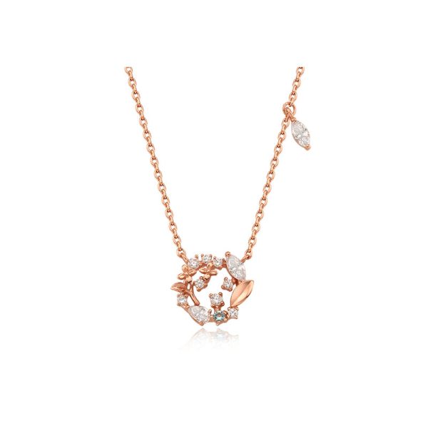 OST - May Emerald Lilac Birth Flower Necklace Online