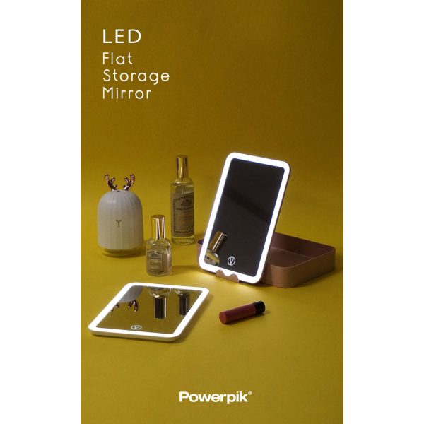 Mari Steiger - Powerpik LED Flat Storage Mirror Discount