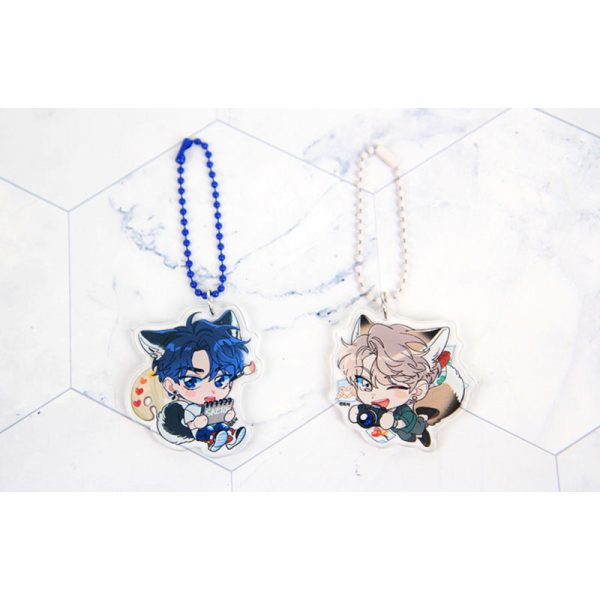 Sketch - Acrylic Keyring Online Sale