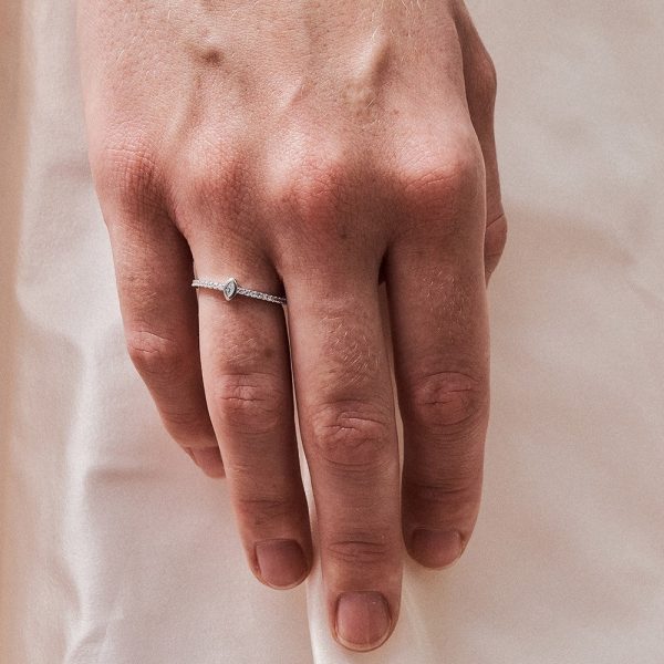 OST - Mini White Stone Ring Supply - Image 5