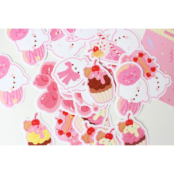 Molang - Sweet Party Deco Sticker Pack on Sale - Image 2