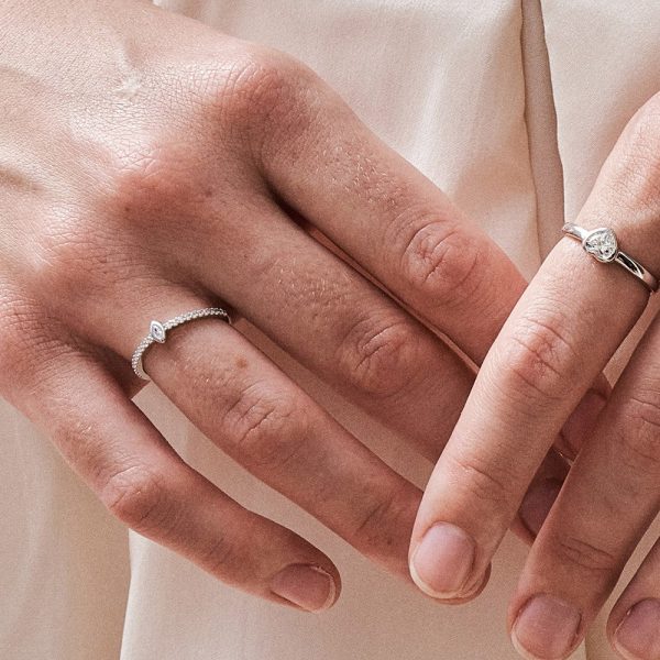 OST - Mini White Stone Ring Supply - Image 4