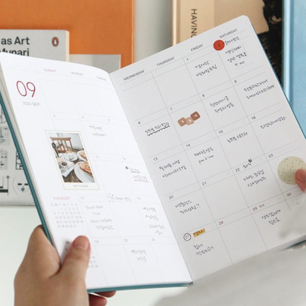 Indigo - 2023 Prism Monthly A5 Diary Cheap - Image 5