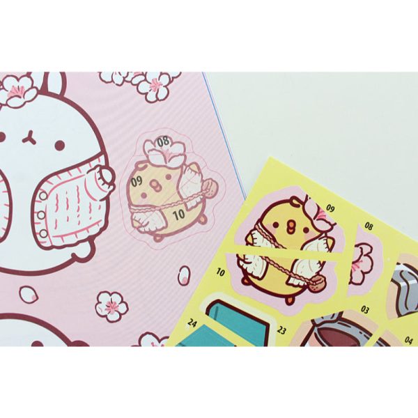 Molang - Coloring & Sticker Book Hot on Sale - Image 5