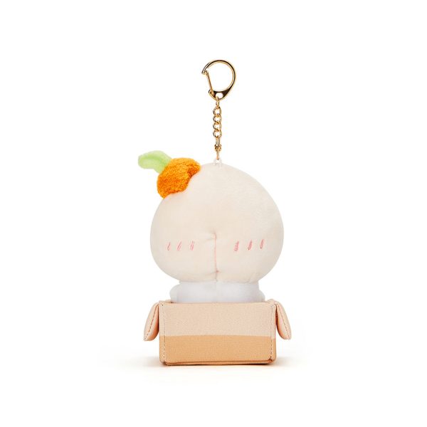 Kakao Friends - Jeju Edition Apeach Tangerine Box Keychain Cheap - Image 3