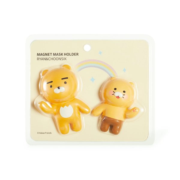 Kakao Friends - Ryan & Choonsik Magnet Mask Holder Fashion - Image 3