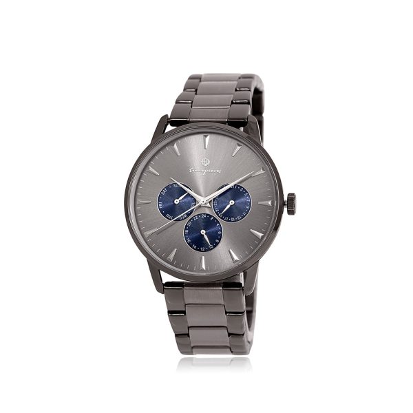 OST - Deep Gray Men s Couple Metal Watch (Dreams & Fortunes) Cheap - Image 2