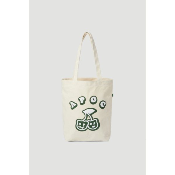 A Piece Of Cake - Cherry Bear Canvas Bag Cheap