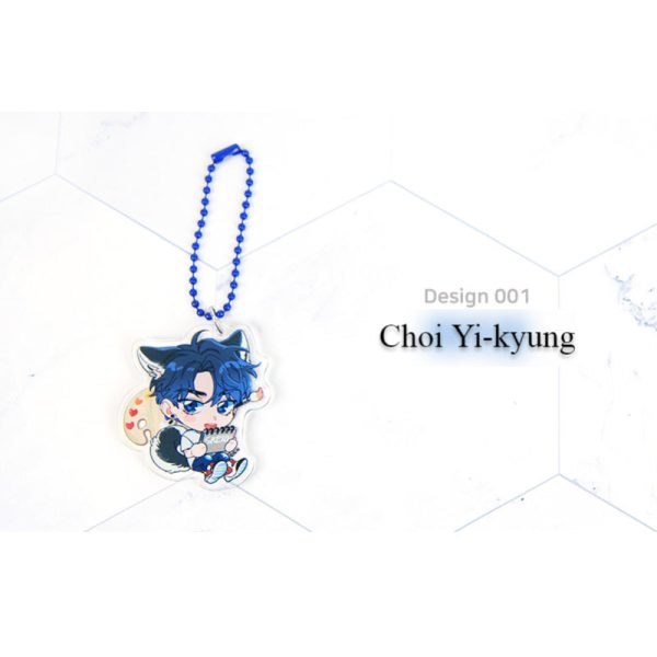Sketch - Acrylic Keyring Online Sale - Image 3