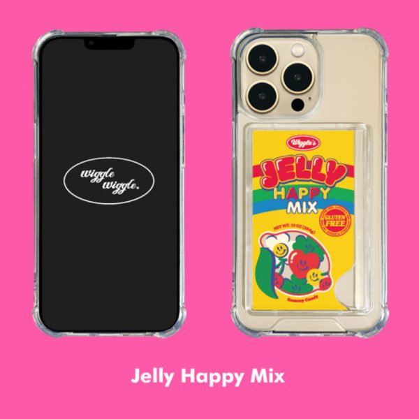 Wiggle Wiggle - Samsung Series Transparent Card Case For Cheap - Image 3