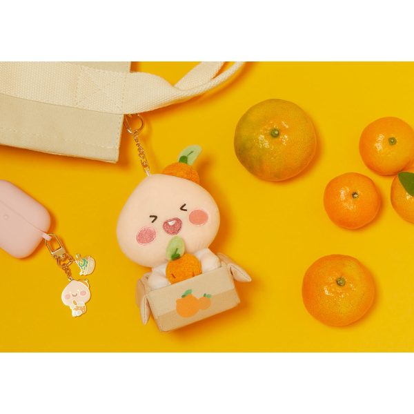 Kakao Friends - Jeju Edition Apeach Tangerine Box Keychain Cheap - Image 5
