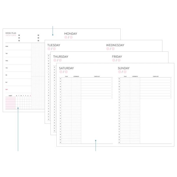 Second Mansion x 10x10 - 1 Month Planner Hot on Sale - Image 3