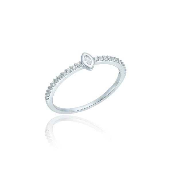 OST - Mini White Stone Ring Supply