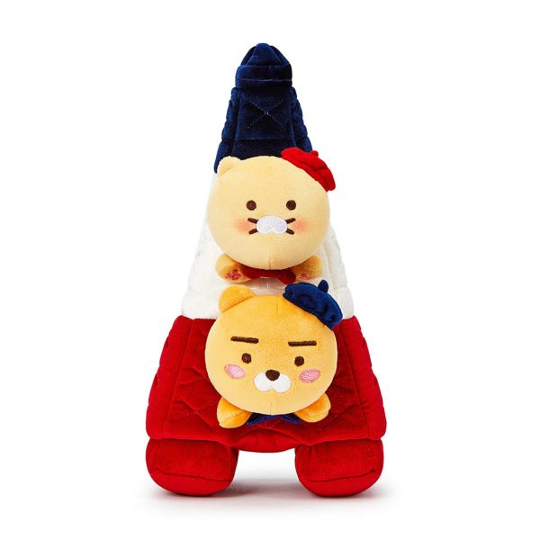 Kakao Friends - Paris Edition Eiffel Tower Plush Doll Set Online