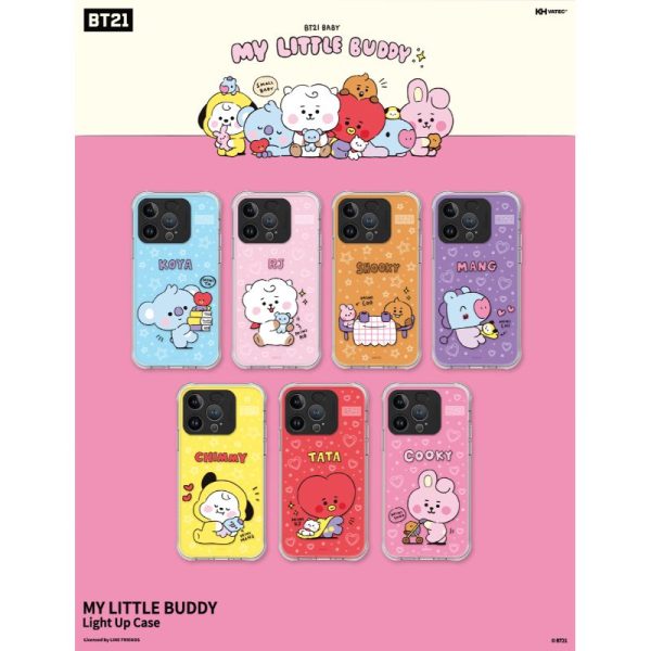 BT21 - My Little Buddy - Lighting Phone Case Supply