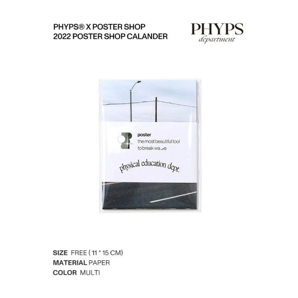 Phyps X Poster Shop - 2022 Poster Shop Calendar Online Sale - Image 2