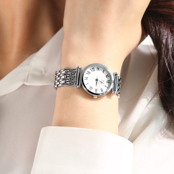 OST - Roman Dial Women s Metal Watch Supply - Image 4