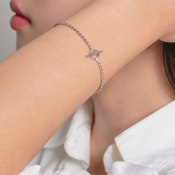 OST - Basic Ball Toggle Bar Bracelet Supply - Image 4