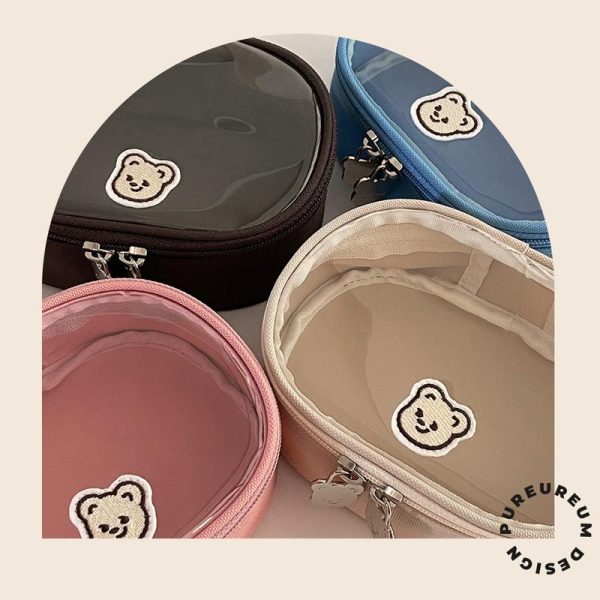 Pureureumdesign x 10x10 - Cupid Bear Clear Pouch Fashion
