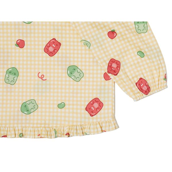 Kakao Friends - Ryan & Choonsik Jelly Ruffles Dress Pajamas Set For Discount - Image 3