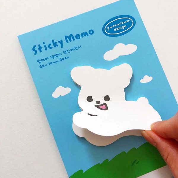 Pureureumdesign x 10x10 - Run Daengdaeng Sticky Note For Discount - Image 4