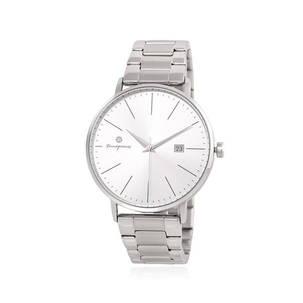 OST - Silver Full Color Men s Couple Metal Watch Online Hot Sale