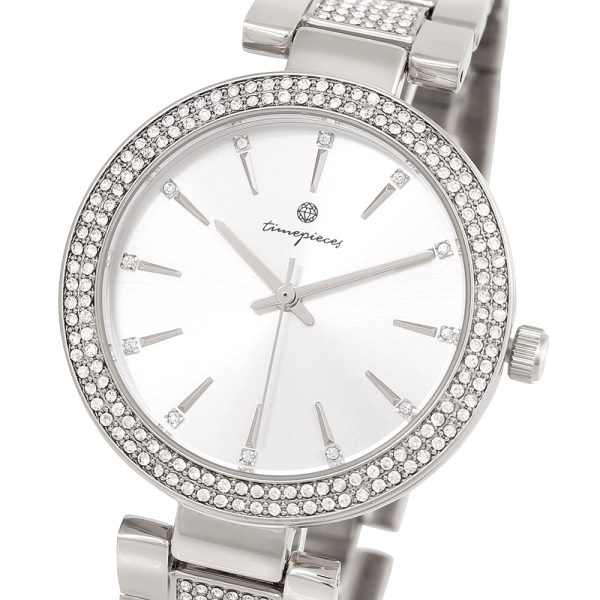 OST - Simple Cubic Round Women s Metal Watch For Discount - Image 3