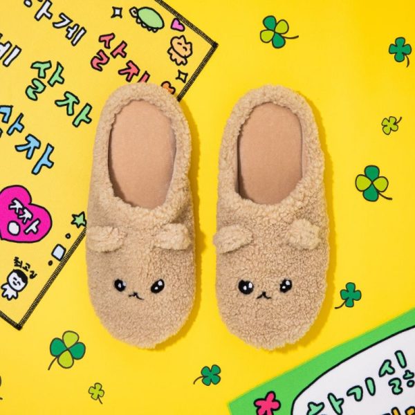Gosimperson - Worried Bear Slippers For Sale
