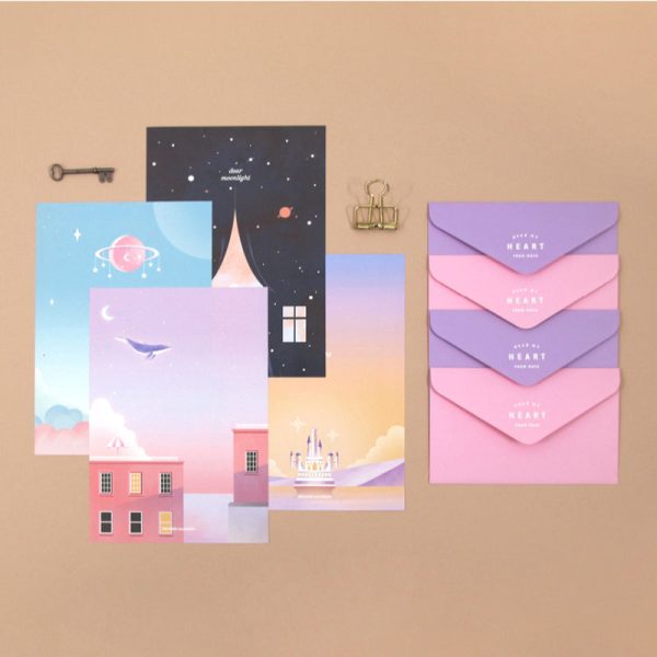 Second Mansion x 10x10 - Moonlight Letter Set Supply