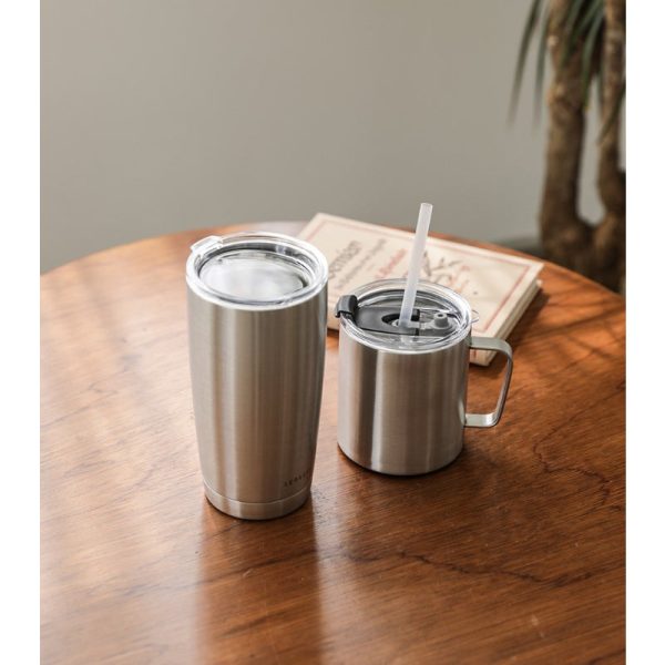 LEAVES- Insulation Straw Tumbler Cheap - Image 3