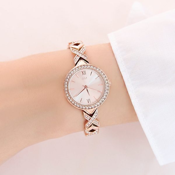 OST - Bling Cubic Women s Metal Watch Fashion - Image 5