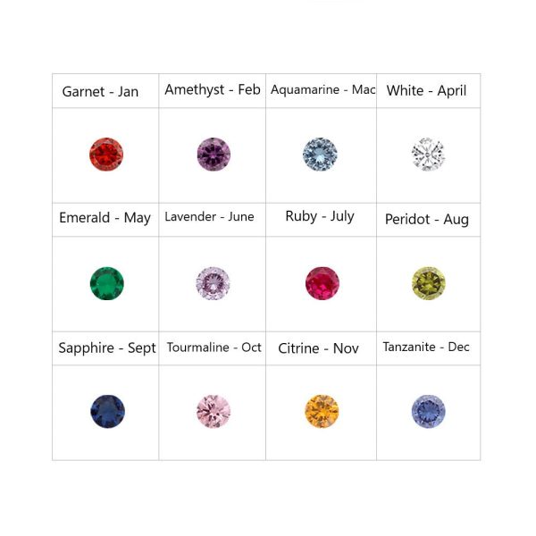 CLUE - 4mm Mirror Ball 14K White Gold Ear Pierce (Birthstone) Online Sale - Image 4